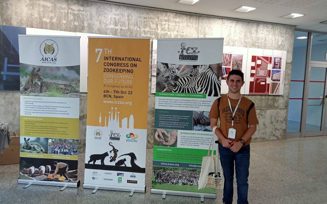 Participación en el 7.º Congreso Internacional de Cuidadores // 8.º de AICAS (Asociación Ibérica de Cuidadores de Animales Salvajes)