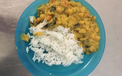 Cigrons i verdures a l’estil hindú