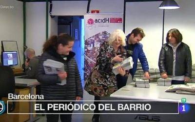 Repartimos «L’Independent de Gràcia», en el programa “España Directo” de TVE1
